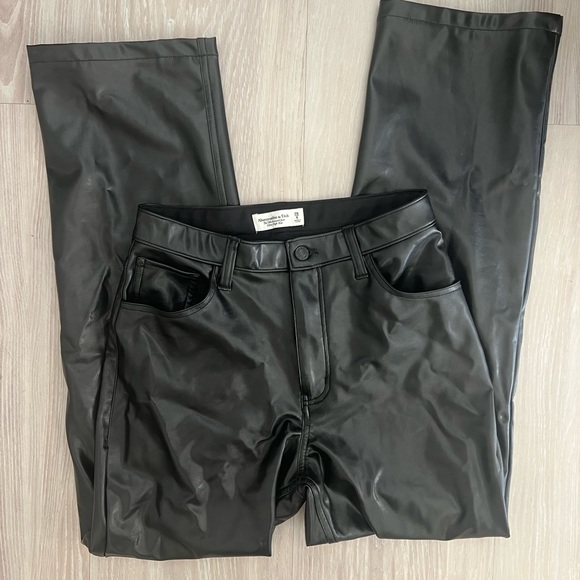 Abercrombie & Fitch Pants & Jumpsuits Abercrombie Leather Pants